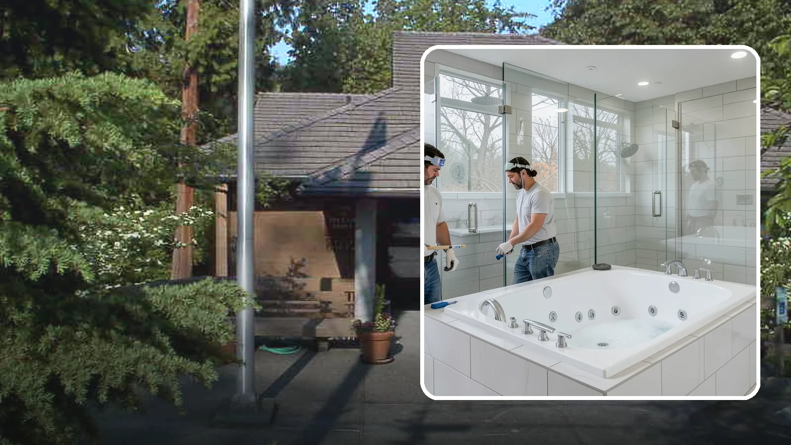 Jacuzzi Tub Installation in Yarrow Point, King County, WA - A jacuzzi tub installation brings therapeutic jetted comfort into your bathroom.