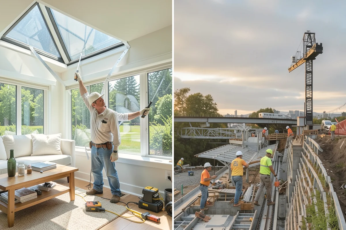 Joist Installation in Anacortes, Skagit County, WA - Mark joist layout and confirm bearing points on the plans
