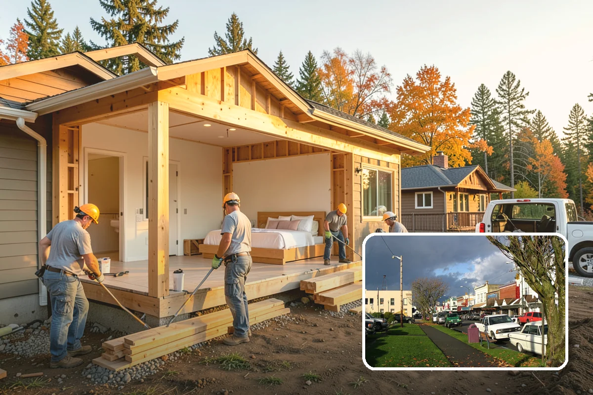 Joist Installation in Arlington, Snohomish County, WA - Level joist layout that keeps finished floors flat