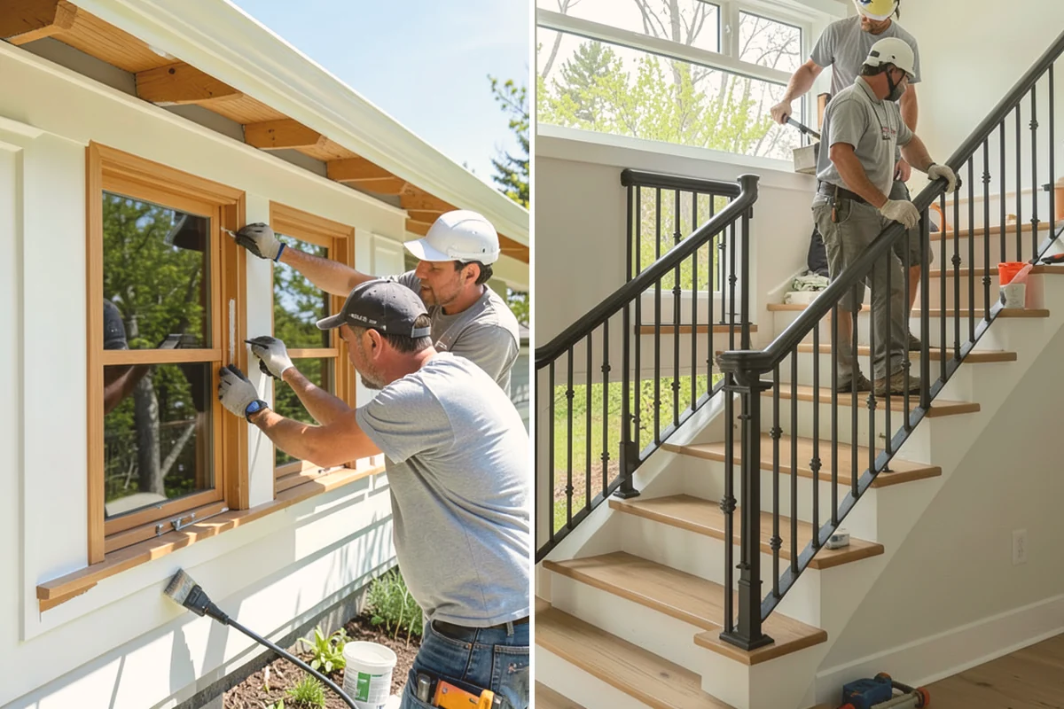 Joist Installation in Bellevue, King County, WA - Mark joist layout and confirm bearing points on the plans