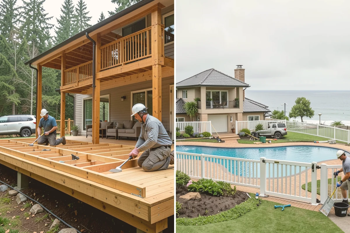 Joist Installation in Bothell, King County, WA - Mark joist layout and confirm bearing points on the plans