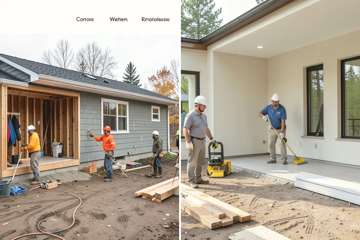 Joist Installation in Carbonado, Pierce County, WA - Mark joist layout and confirm bearing points on the plans