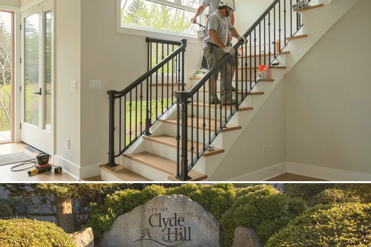 Joist Installation in Clyde Hill, King County, WA - We install joists in any season, prioritizing a fast subfloor cover during wet weather to protect the framing.
