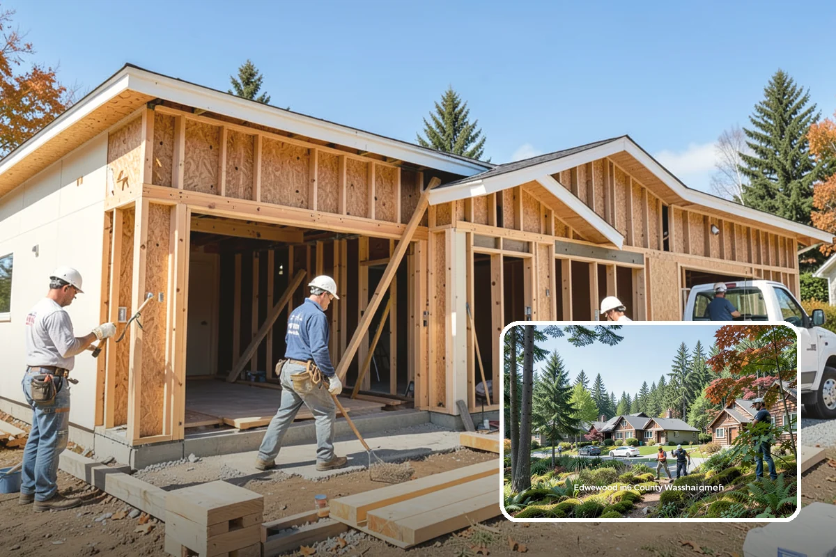 Joist Installation in Edgewood, Pierce County, WA - Level joist layout that keeps finished floors flat