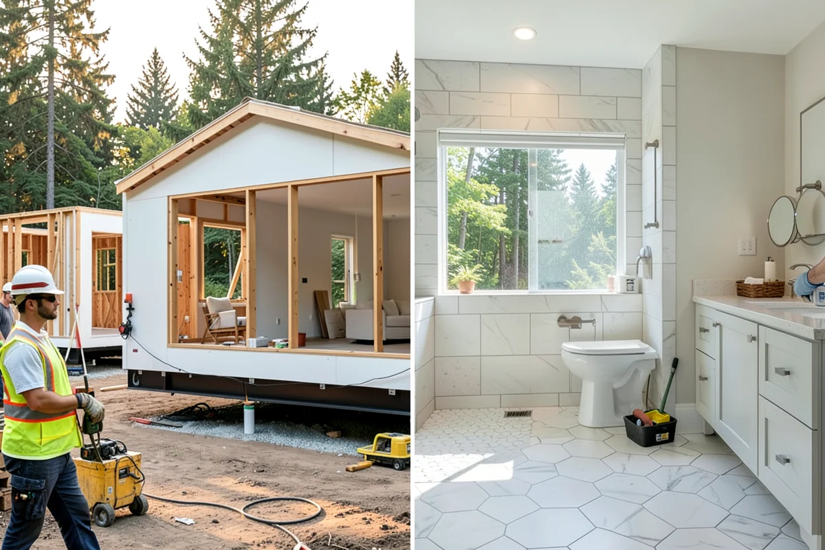 Joist Installation in Federal Way, King County, WA - Mark joist layout and confirm bearing points on the plans