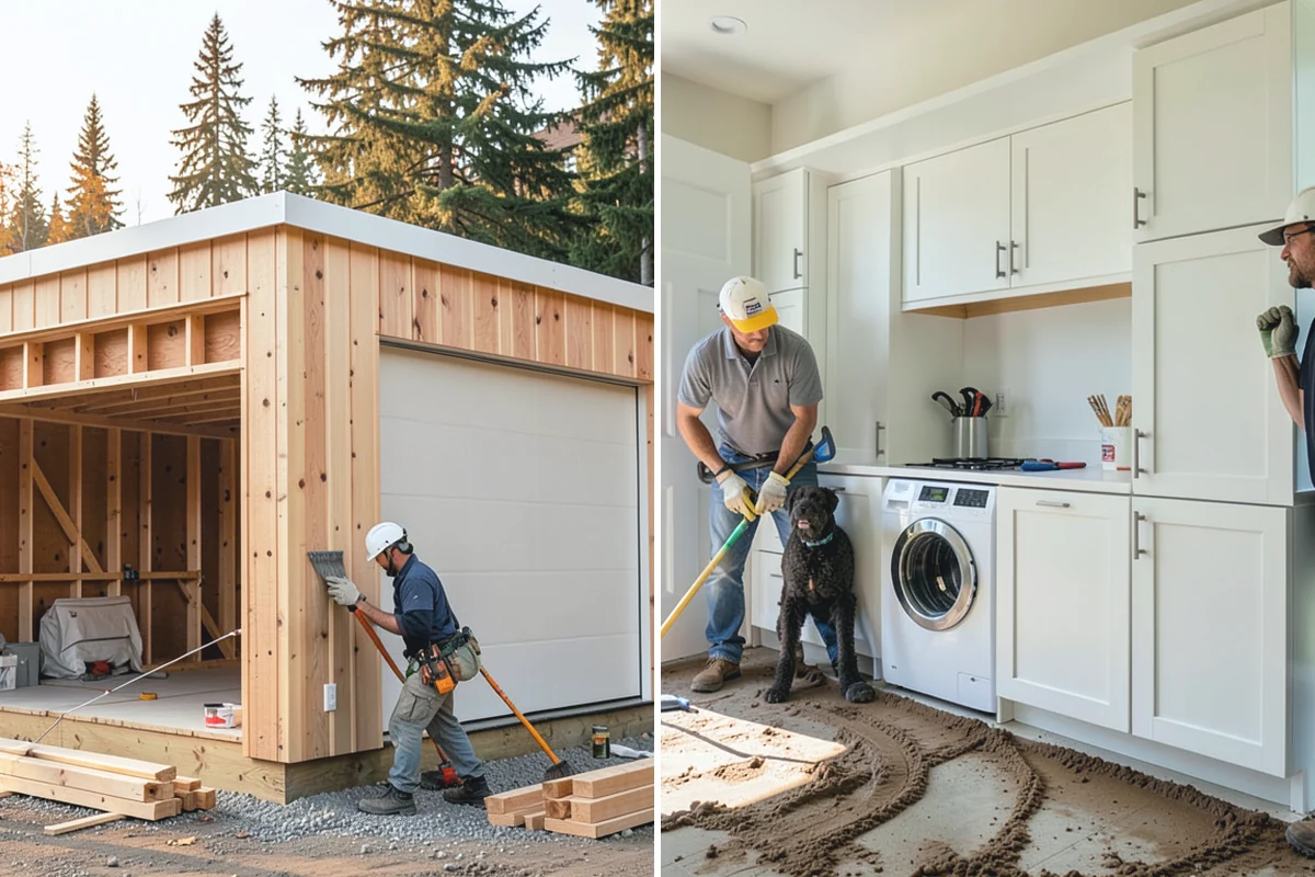 Joist Installation in Granite Falls, Snohomish County, WA - Mark joist layout and confirm bearing points on the plans