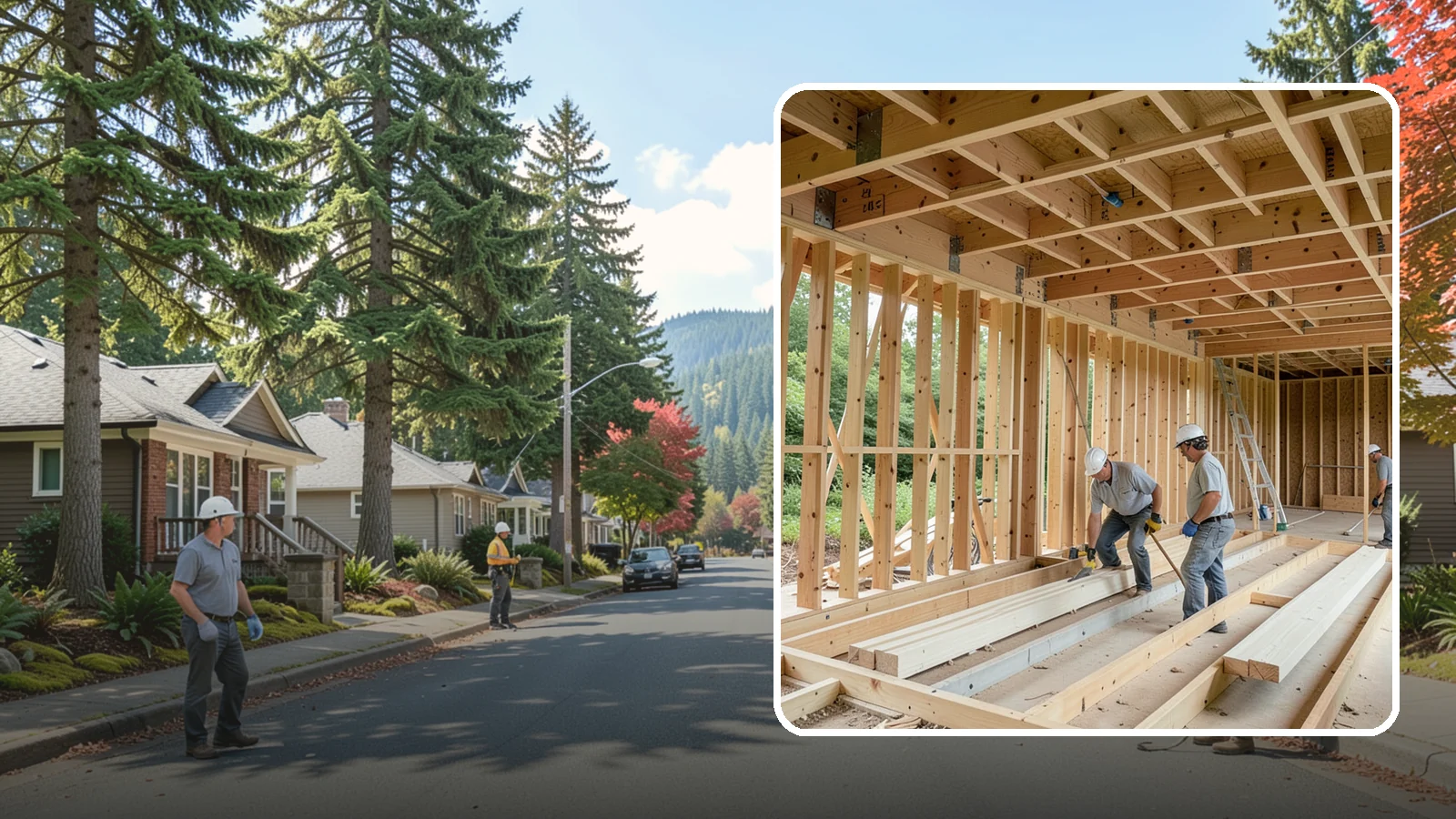 Joist Installation in Hunts Point, King County, WA - We set floor and ceiling joists to engineered spacing so your spans stay stiff, level, and quiet.