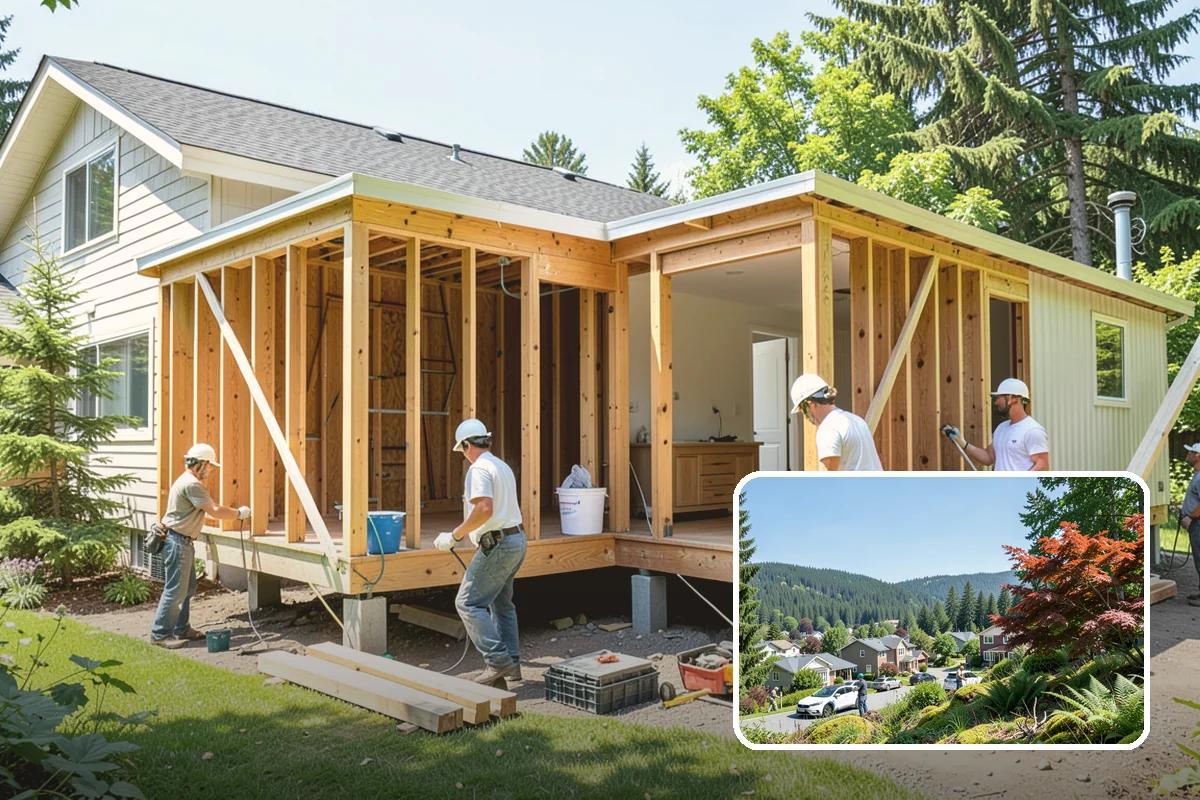Joist Installation in Index, Snohomish County, WA - Level joist layout that keeps finished floors flat