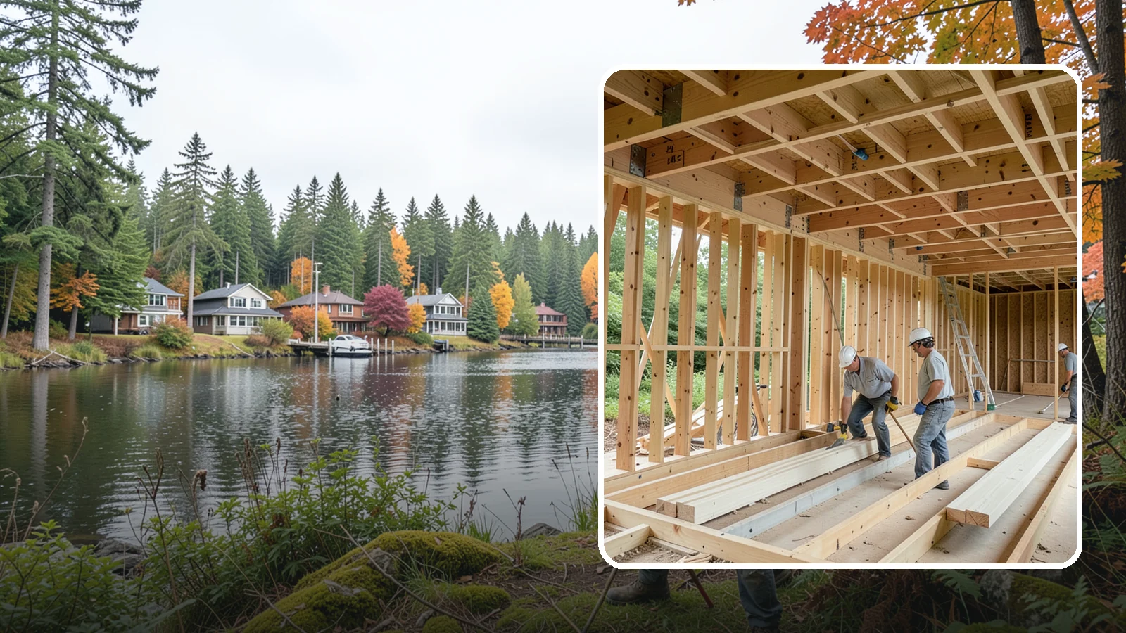 Joist Installation in La Conner, Skagit County, WA - We set floor and ceiling joists to engineered spacing so your spans stay stiff, level, and quiet.