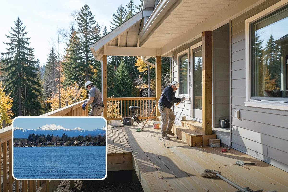 Joist Installation in Lake Stevens, Snohomish County, WA - Level joist layout that keeps finished floors flat