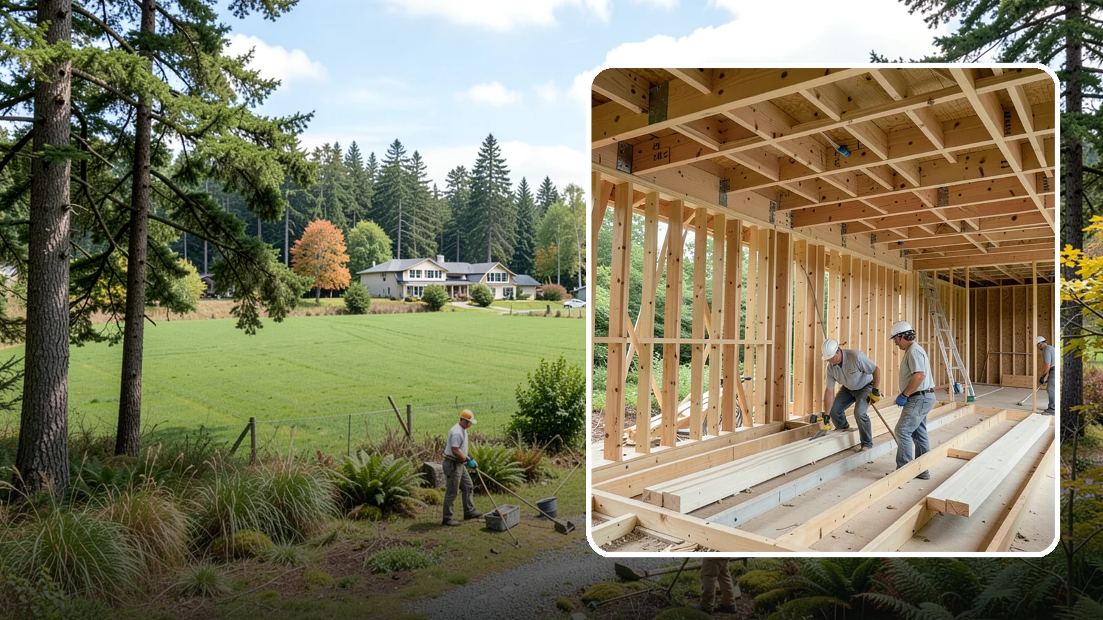 Joist Installation in Lyman, Skagit County, WA - We set floor and ceiling joists to engineered spacing so your spans stay stiff, level, and quiet.