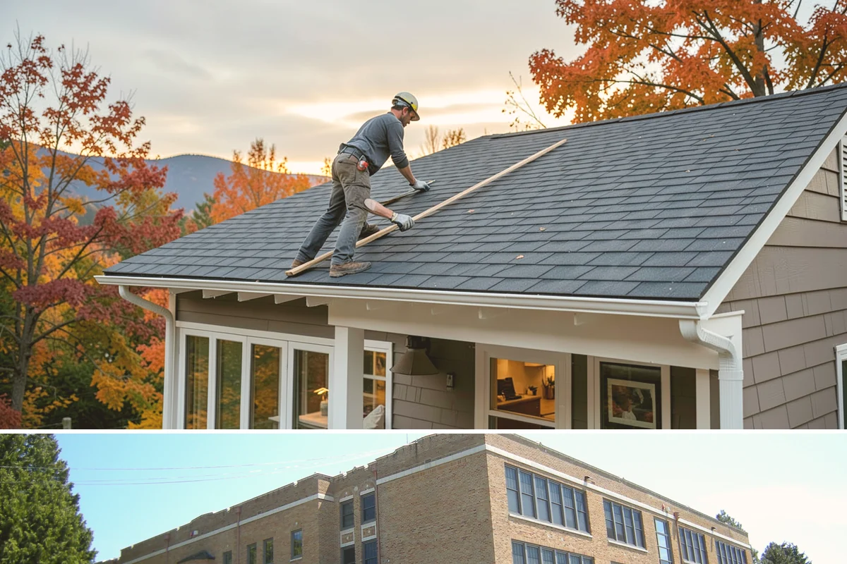 Joist Installation in Maple Valley, King County, WA - We install joists in any season, prioritizing a fast subfloor cover during wet weather to protect the framing.