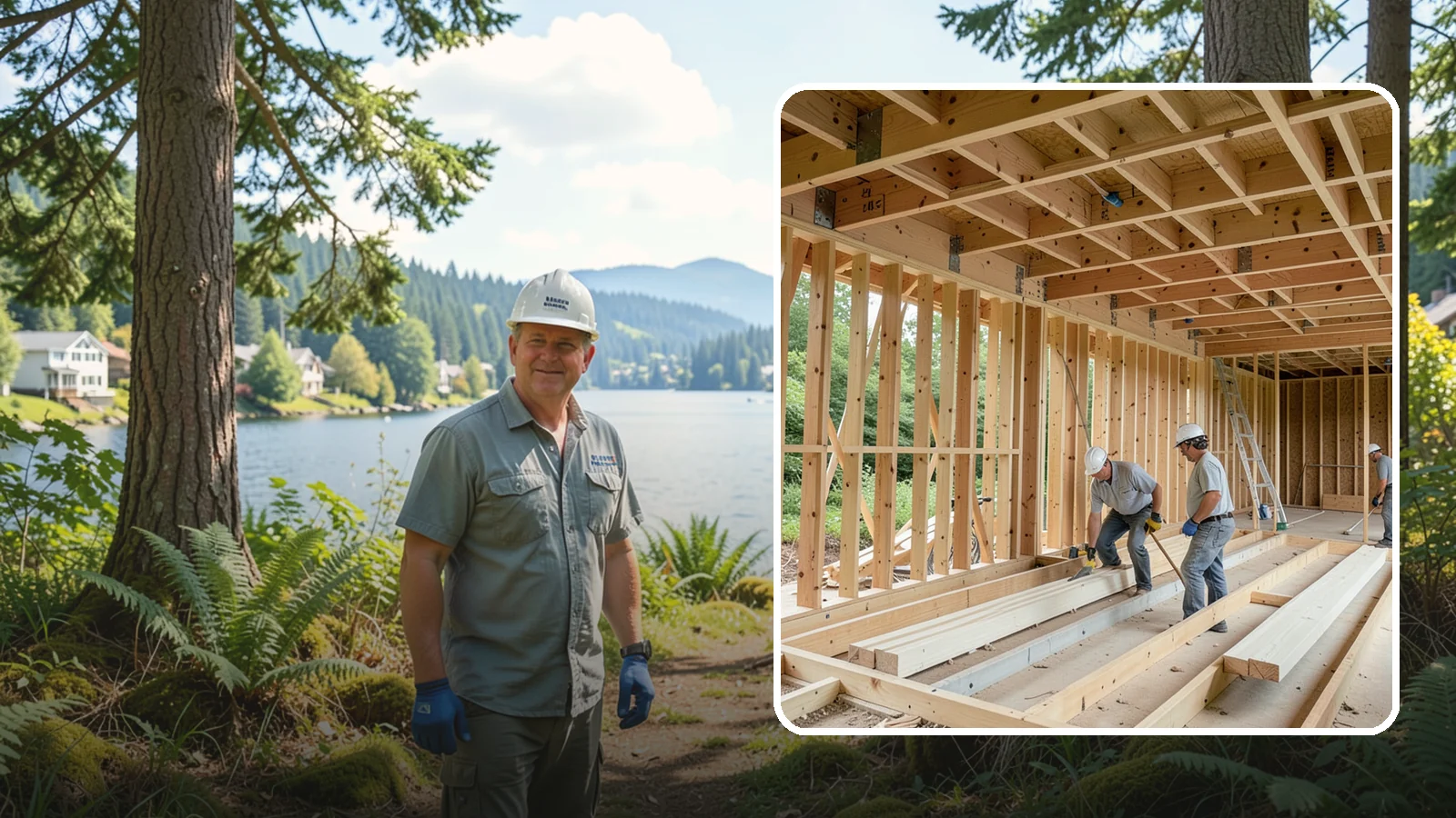 Joist Installation in Milton, King County, WA - We set floor and ceiling joists to engineered spacing so your spans stay stiff, level, and quiet.