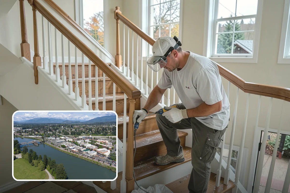 Joist Installation in Mount Vernon, Skagit County, WA - Level joist layout that keeps finished floors flat