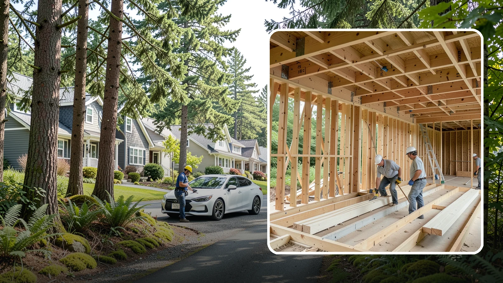 Joist Installation in Normandy Park, King County, WA - We set floor and ceiling joists to engineered spacing so your spans stay stiff, level, and quiet.