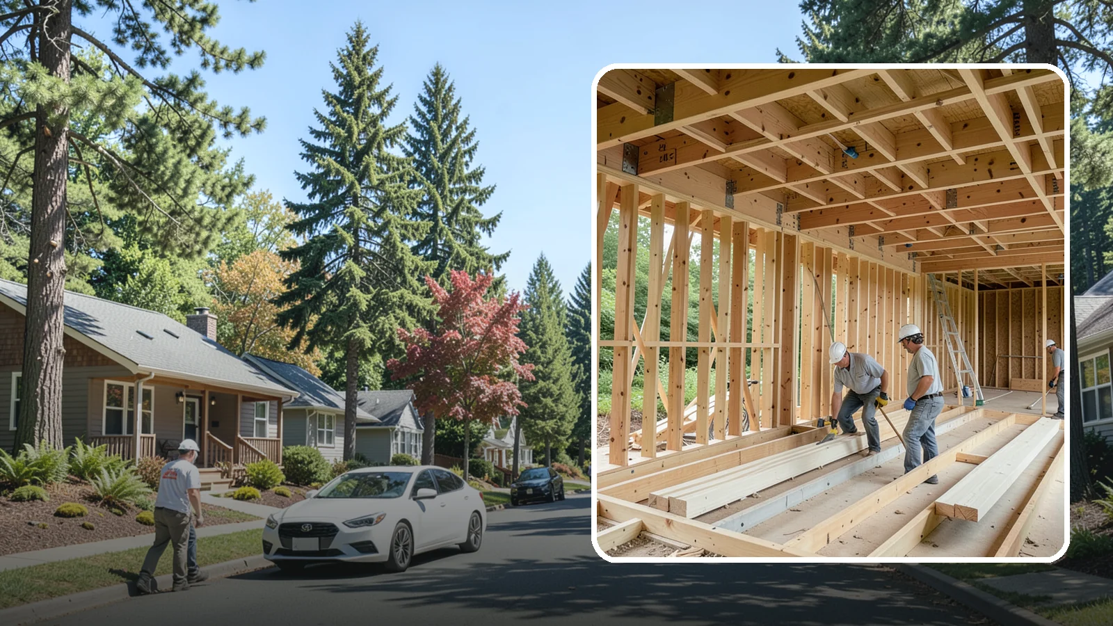 Joist Installation in Orting, Pierce County, WA - We set floor and ceiling joists to engineered spacing so your spans stay stiff, level, and quiet.