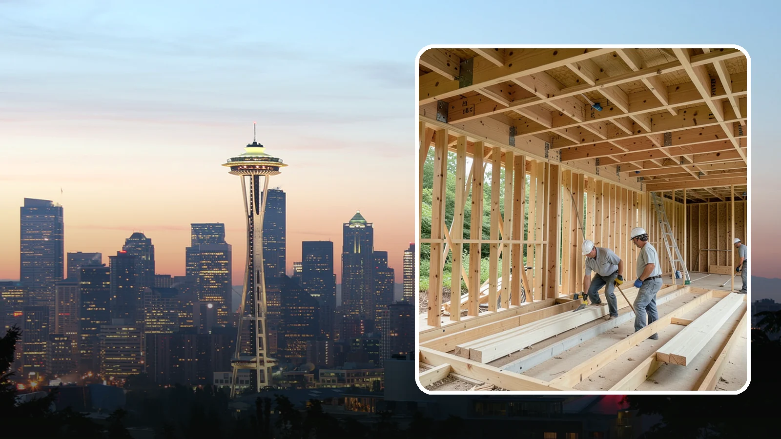 Joist Installation in Seattle, King County, WA - We set floor and ceiling joists to engineered spacing so your spans stay stiff, level, and quiet.