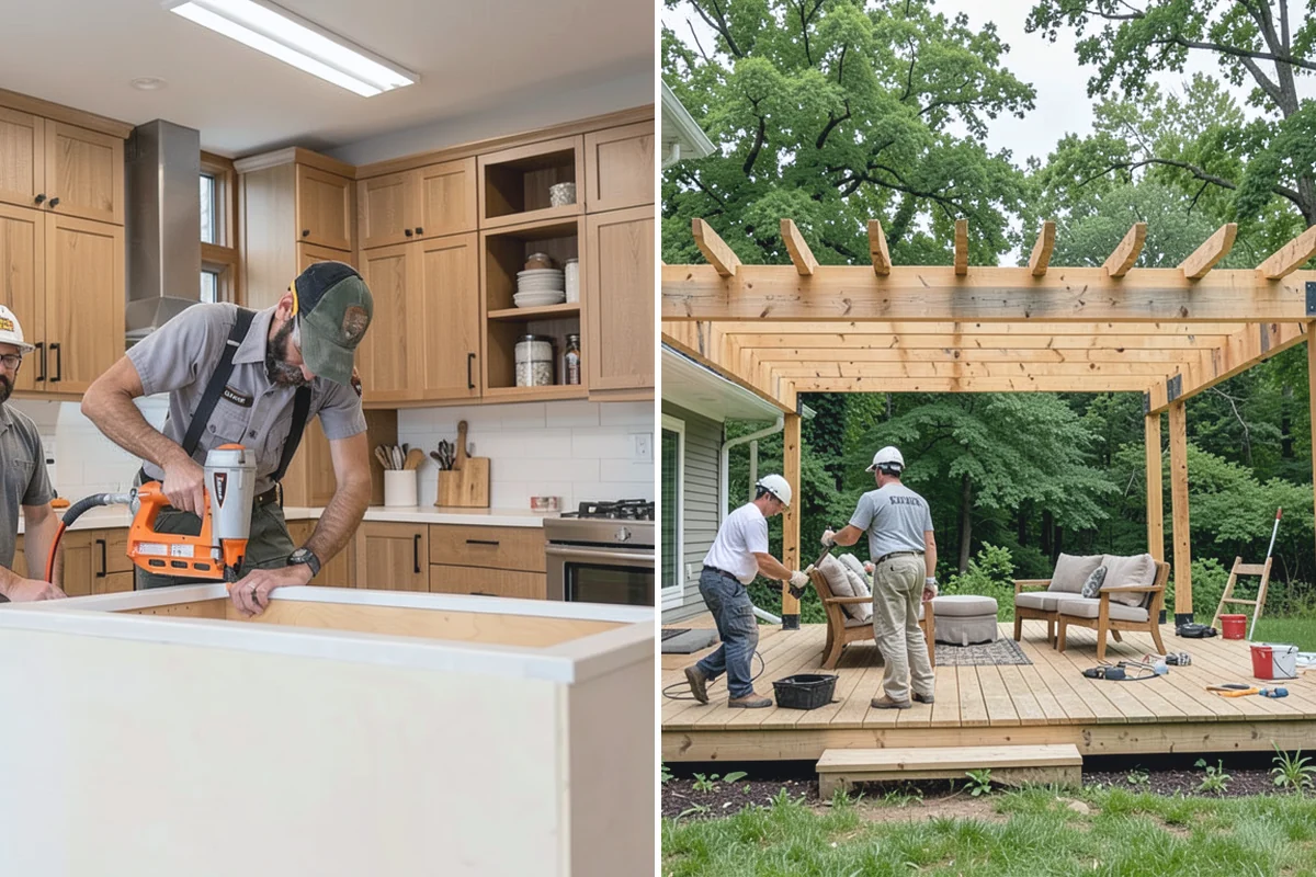 Joist Installation in Woodinville, King County, WA - Mark joist layout and confirm bearing points on the plans