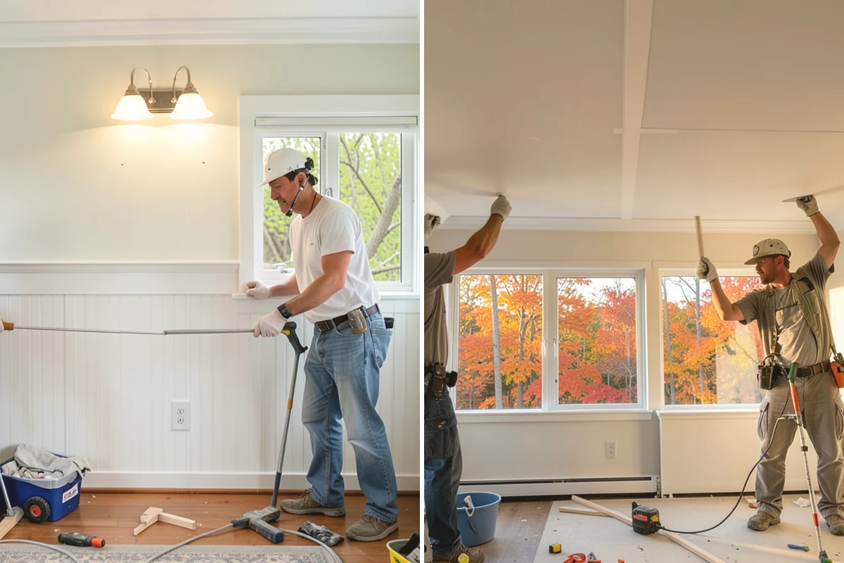 Joist Sistering in Duvall, King County, WA - Inspect the joists and confirm the extent of damage