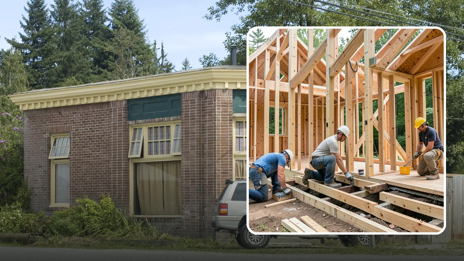 Joist Sistering in Hamilton, Skagit County, WA - We sister reinforcing members alongside weak or damaged joists to restore strength and flatten bouncy floors.