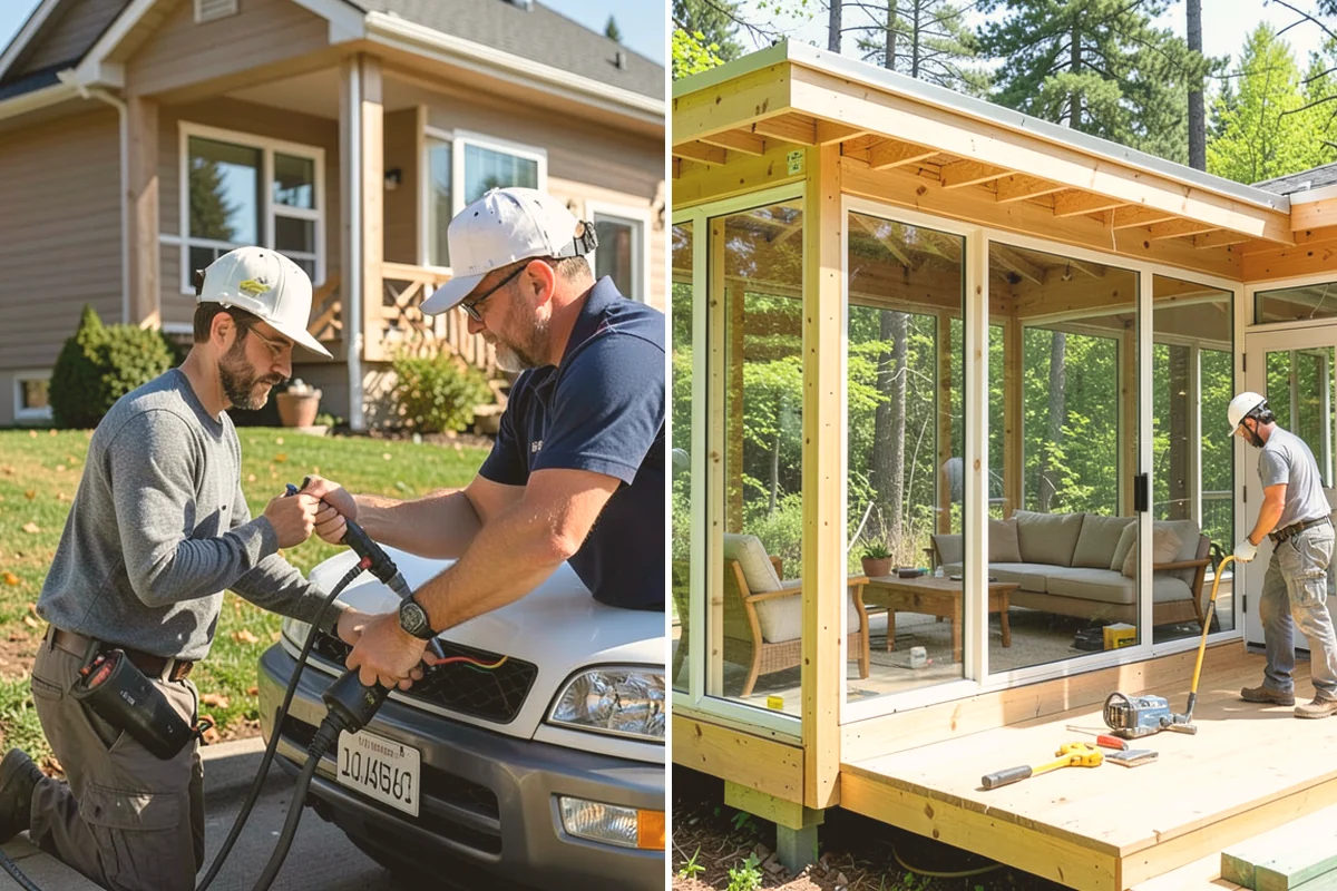 Joist Sistering in Kent, King County, WA - Inspect the joists and confirm the extent of damage