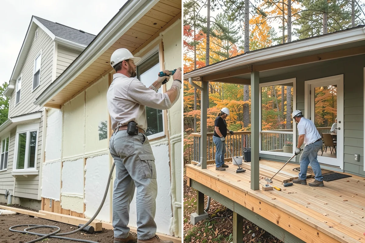 Joist Sistering in La Conner, Skagit County, WA - Inspect the joists and confirm the extent of damage