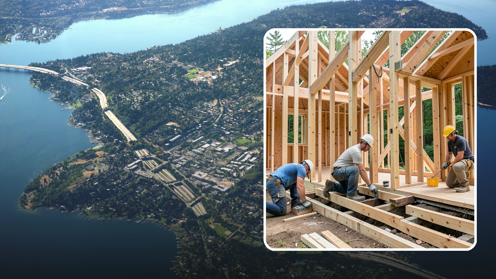 Joist Sistering in Mercer Island, King County, WA - We sister reinforcing members alongside weak or damaged joists to restore strength and flatten bouncy floors.