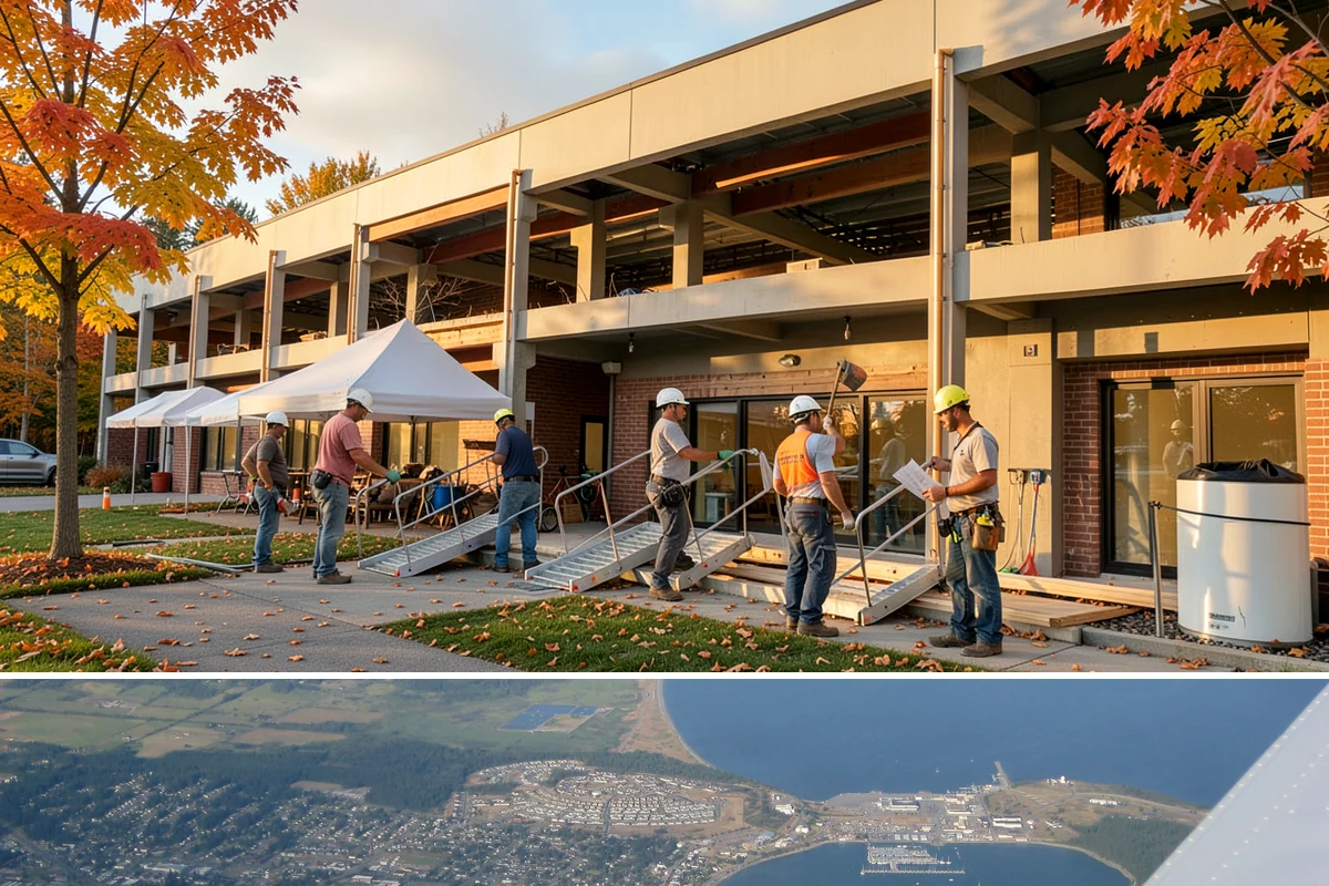 Joist Sistering in Oak Harbor, Island County, WA - Joist sistering happens year-round