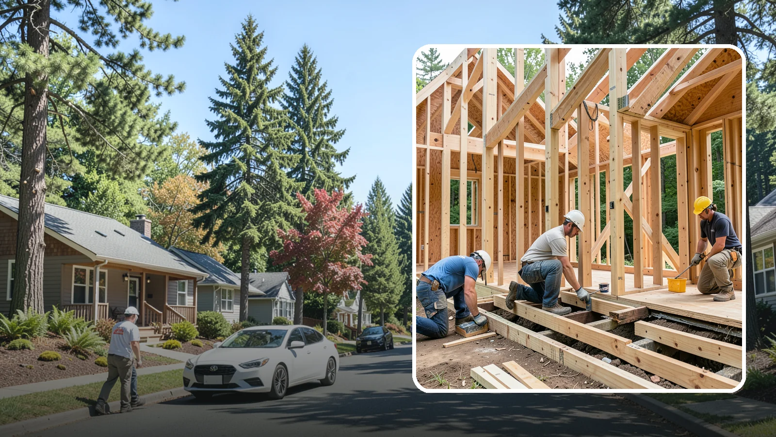 Joist Sistering in Orting, Pierce County, WA - We sister reinforcing members alongside weak or damaged joists to restore strength and flatten bouncy floors.
