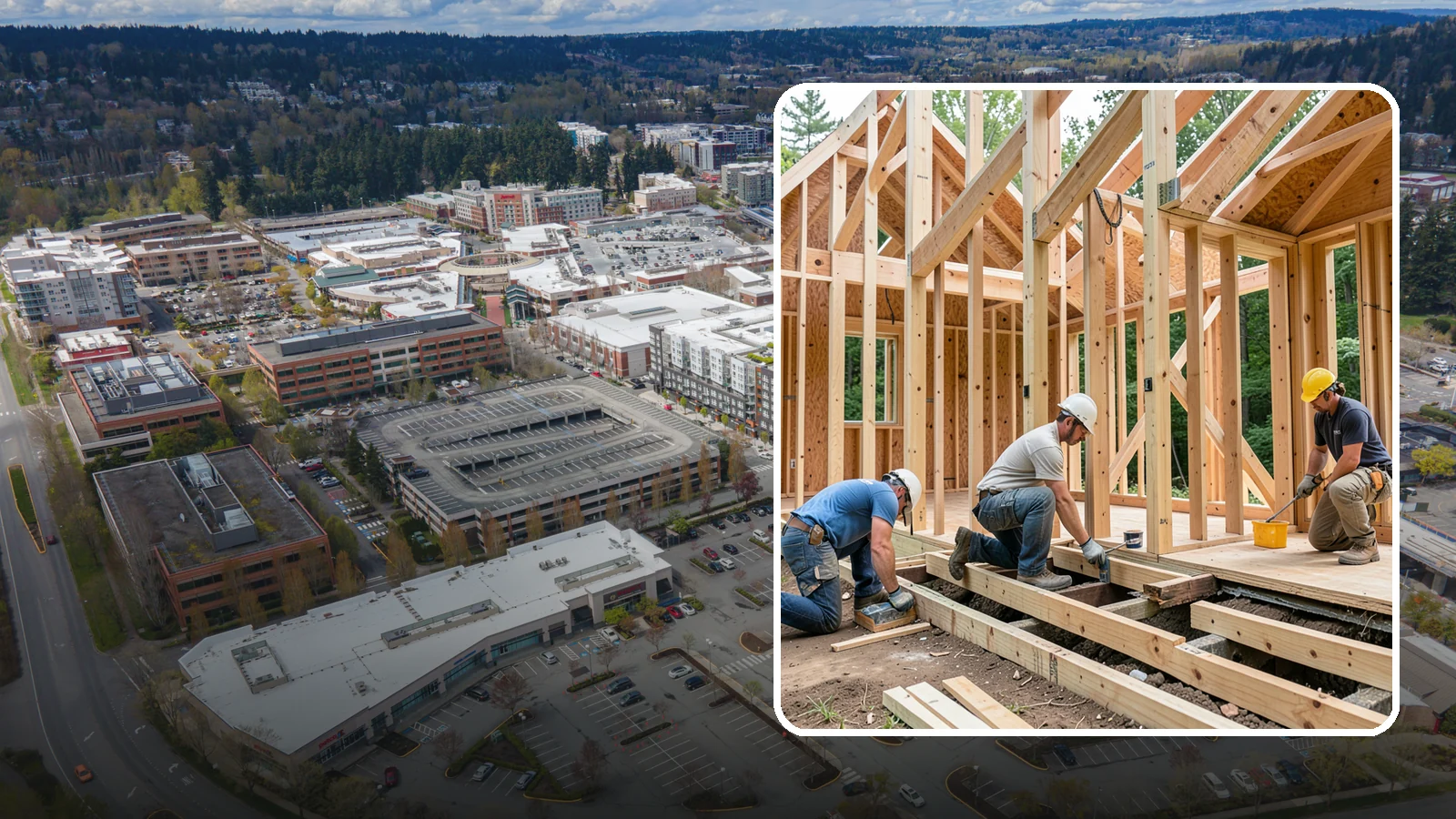 Joist Sistering in Redmond, King County, WA - We sister reinforcing members alongside weak or damaged joists to restore strength and flatten bouncy floors.