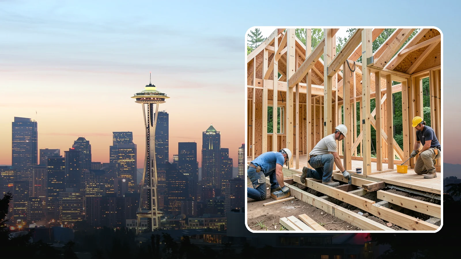 Joist Sistering in Seattle, King County, WA - We sister reinforcing members alongside weak or damaged joists to restore strength and flatten bouncy floors.