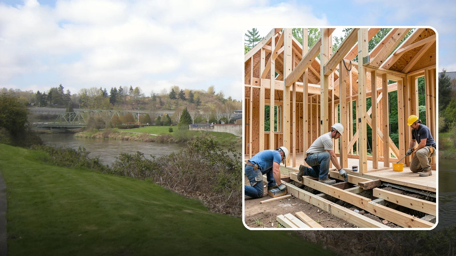Joist Sistering in Tukwila, King County, WA - We sister reinforcing members alongside weak or damaged joists to restore strength and flatten bouncy floors.