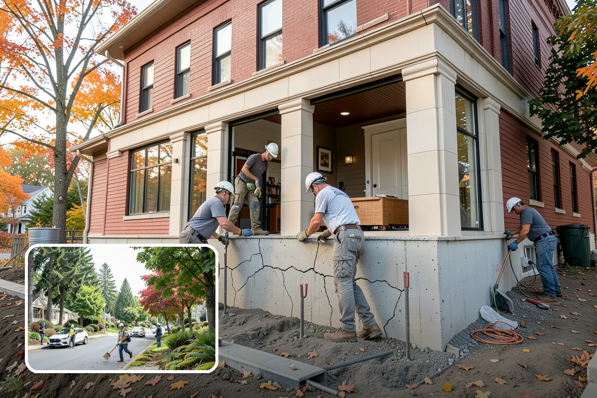 Kitchen Cabinet Installation in Beaux Arts Village, King County, WA - Level, plumb boxes for aligned doors and drawers