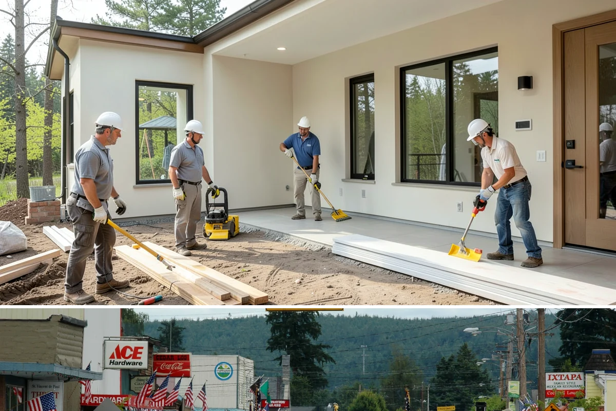 Kitchen Cabinet Installation in Carnation, King County, WA - Cabinet installation is indoor work we complete year-round, coordinated with the rest of your kitchen timeline.