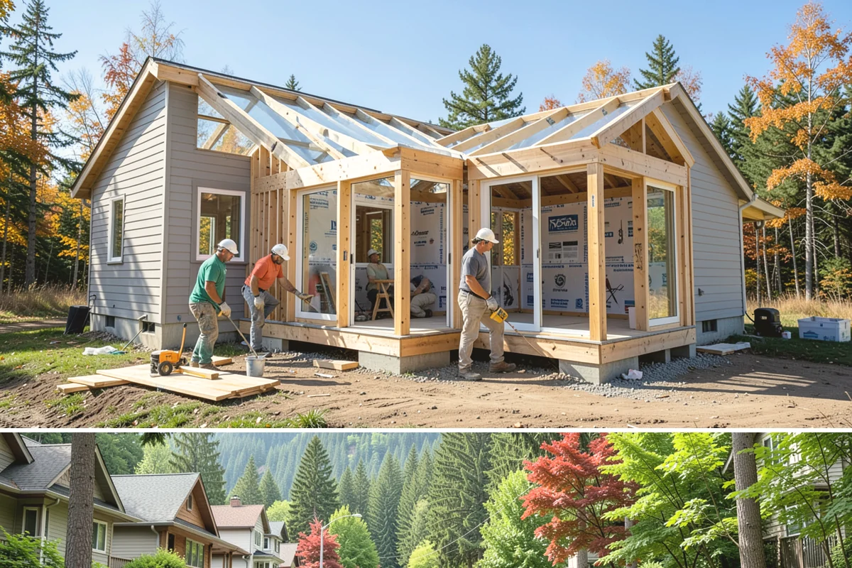 Kitchen Cabinet Installation in Darrington, Snohomish County, WA - Cabinet installation is indoor work we complete year-round, coordinated with the rest of your kitchen timeline.