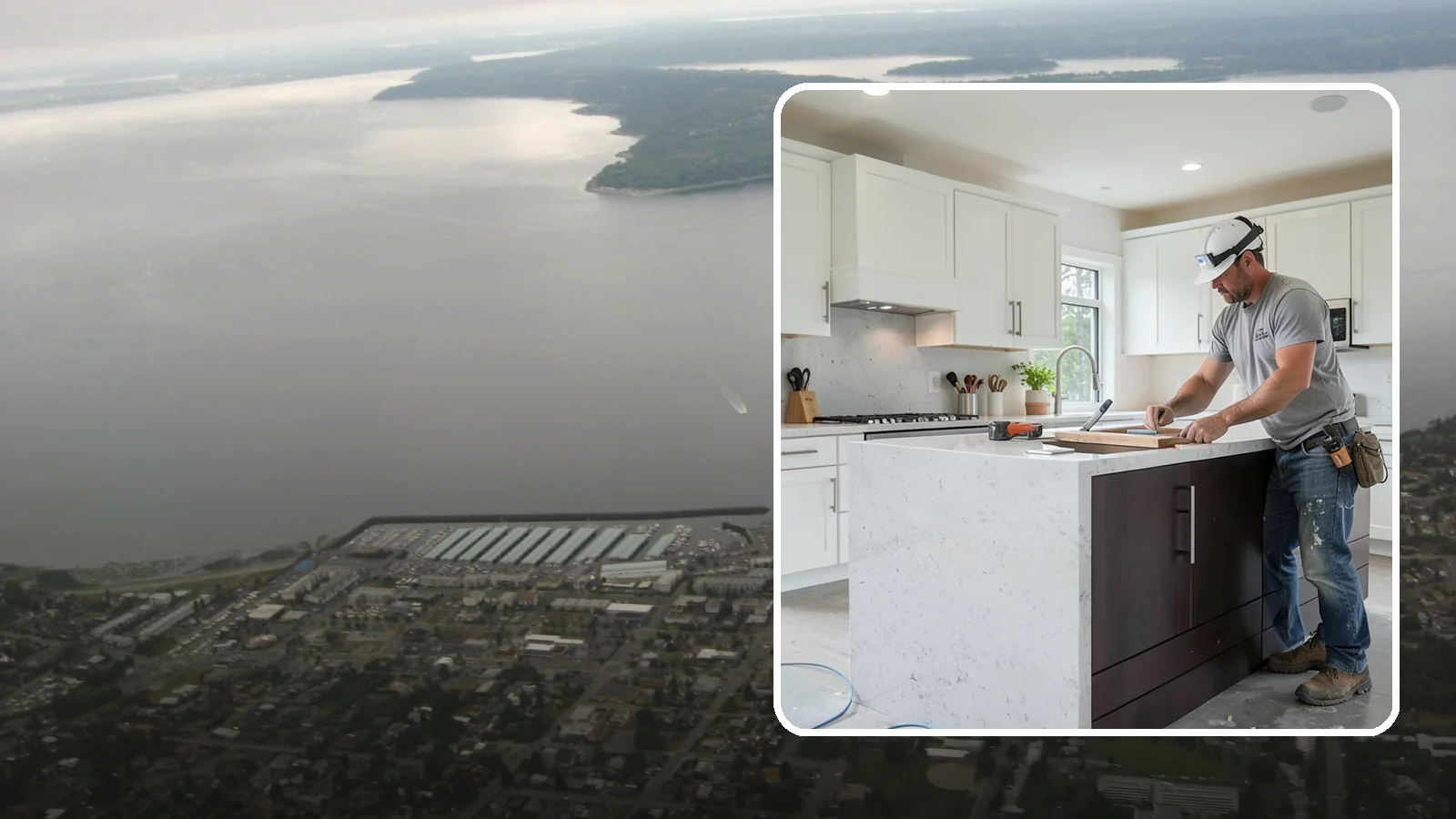 Kitchen Cabinet Installation in Des Moines, King County, WA - Installing level, secure kitchen cabinets that anchor your remodel and stand up to daily Puget Sound living.