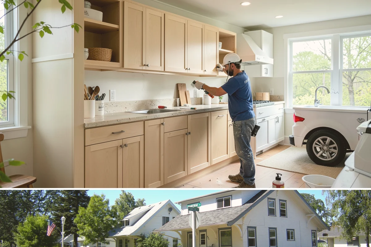 Kitchen Cabinet Installation in DuPont, Pierce County, WA - Cabinet installation is indoor work we complete year-round, coordinated with the rest of your kitchen timeline.