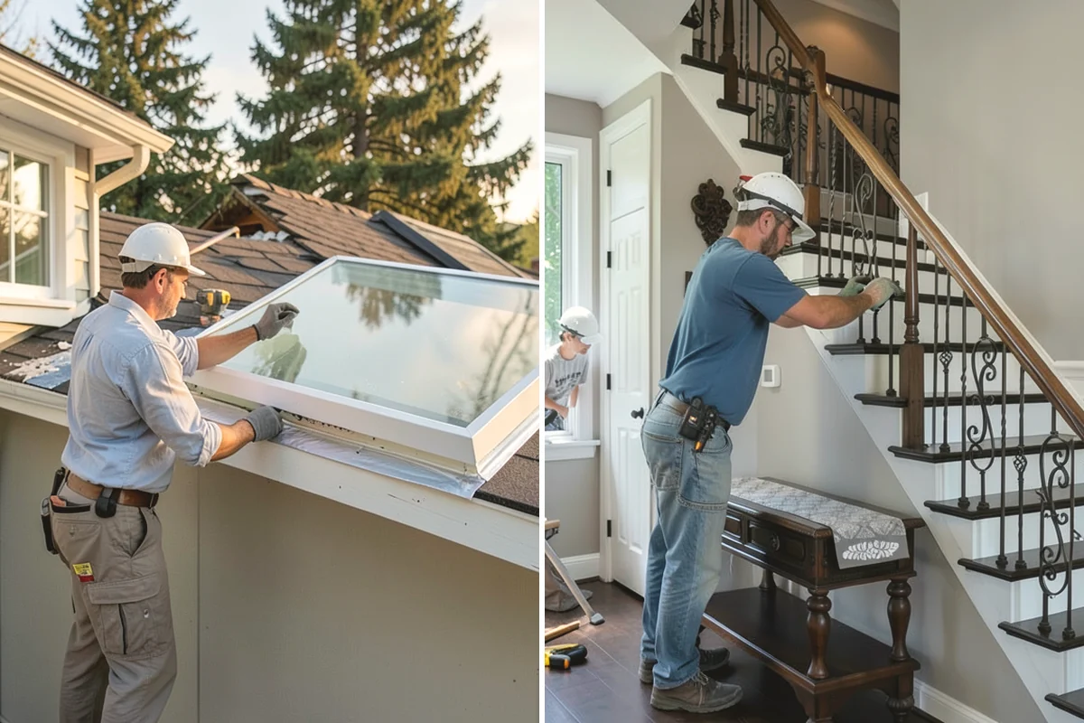 Kitchen Cabinet Installation in Duvall, King County, WA - Verify layout and mark level lines from the high point