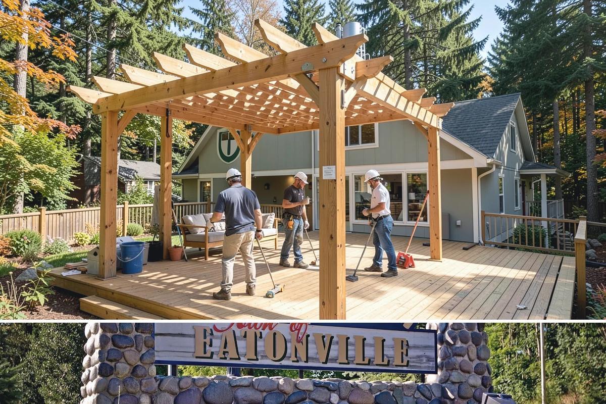 Kitchen Cabinet Installation in Eatonville, Pierce County, WA - Cabinet installation is indoor work we complete year-round, coordinated with the rest of your kitchen timeline.