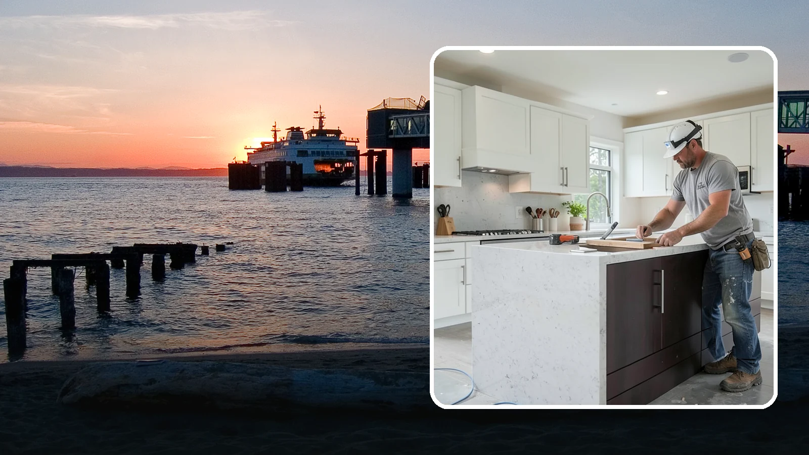 Kitchen Cabinet Installation in Edmonds, Snohomish County, WA - Installing level, secure kitchen cabinets that anchor your remodel and stand up to daily Puget Sound living.
