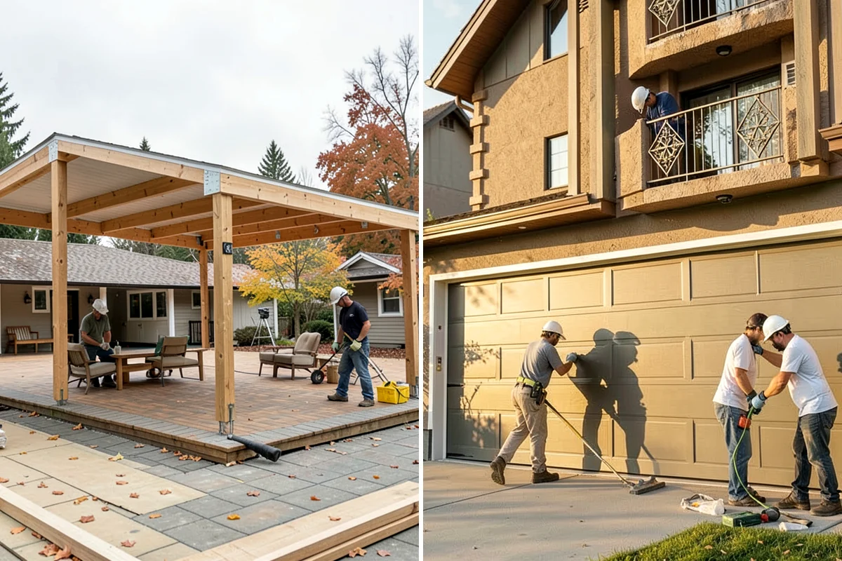 Kitchen Cabinet Installation in Kenmore, King County, WA - Verify layout and mark level lines from the high point