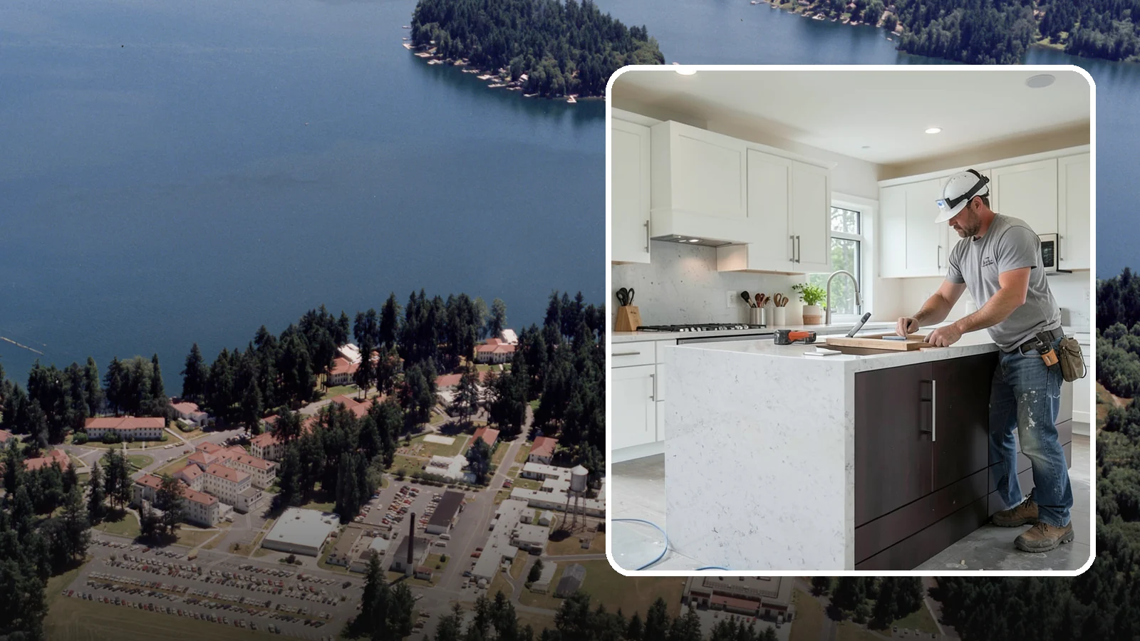 Kitchen Cabinet Installation in Lakewood, Pierce County, WA - Installing level, secure kitchen cabinets that anchor your remodel and stand up to daily Puget Sound living.