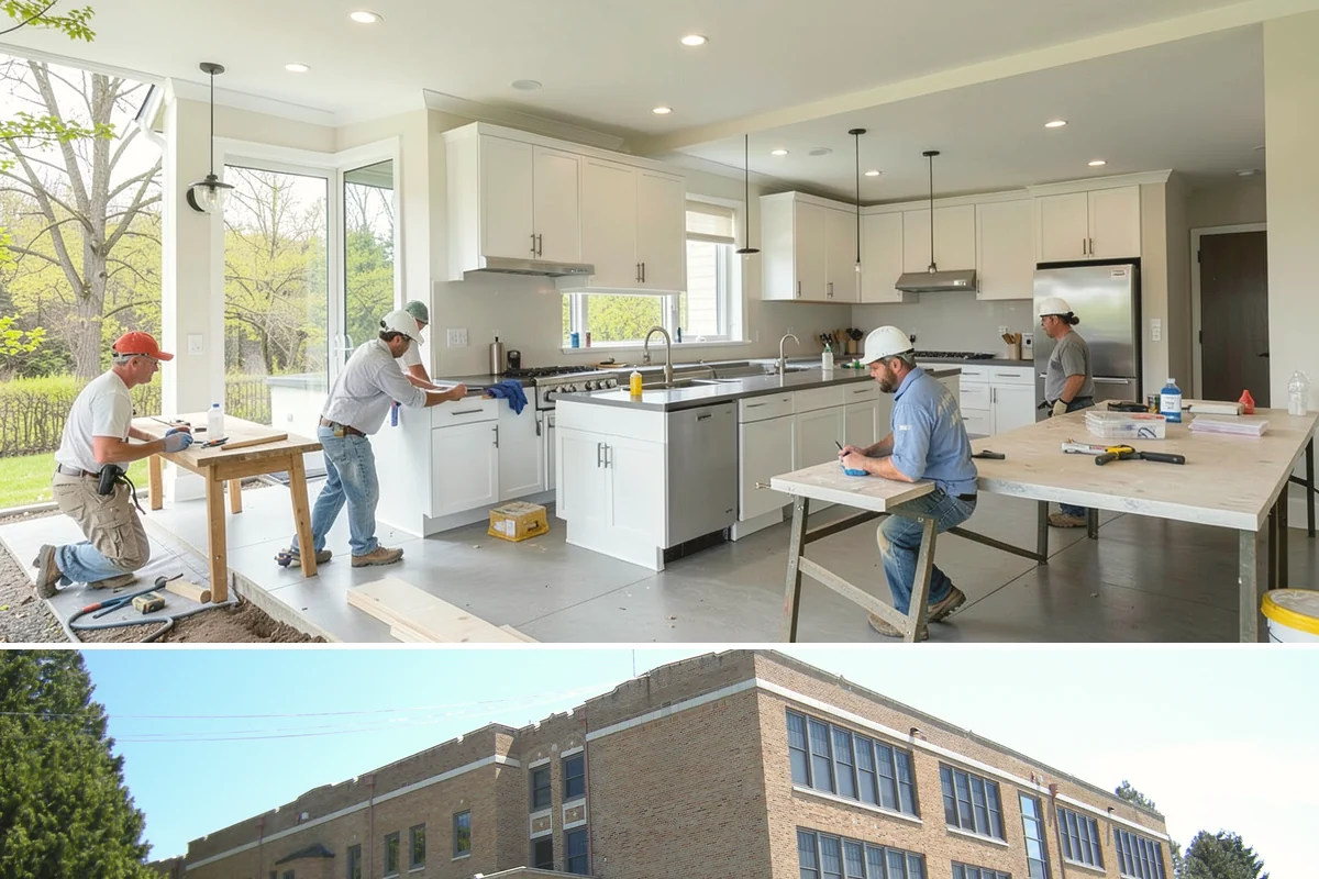 Kitchen Cabinet Installation in Maple Valley, King County, WA - Cabinet installation is indoor work we complete year-round, coordinated with the rest of your kitchen timeline.