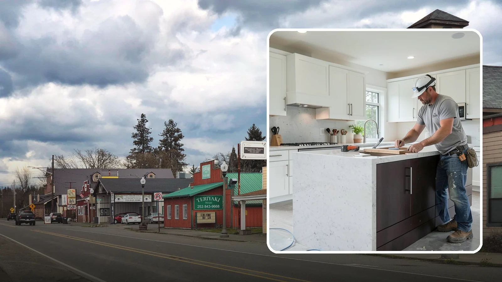 Kitchen Cabinet Installation in Roy, Pierce County, WA - Installing level, secure kitchen cabinets that anchor your remodel and stand up to daily Puget Sound living.