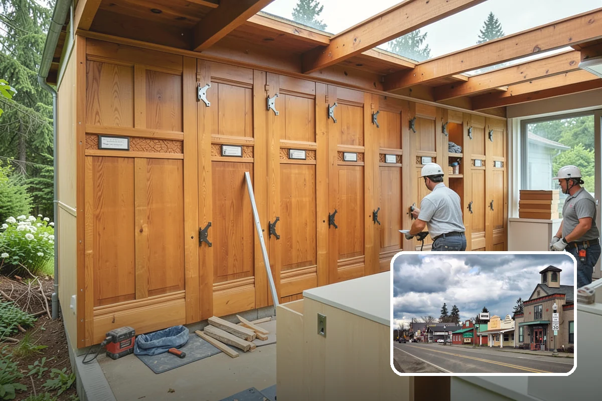 Kitchen Cabinet Installation in Roy, Pierce County, WA - Level, plumb boxes for aligned doors and drawers