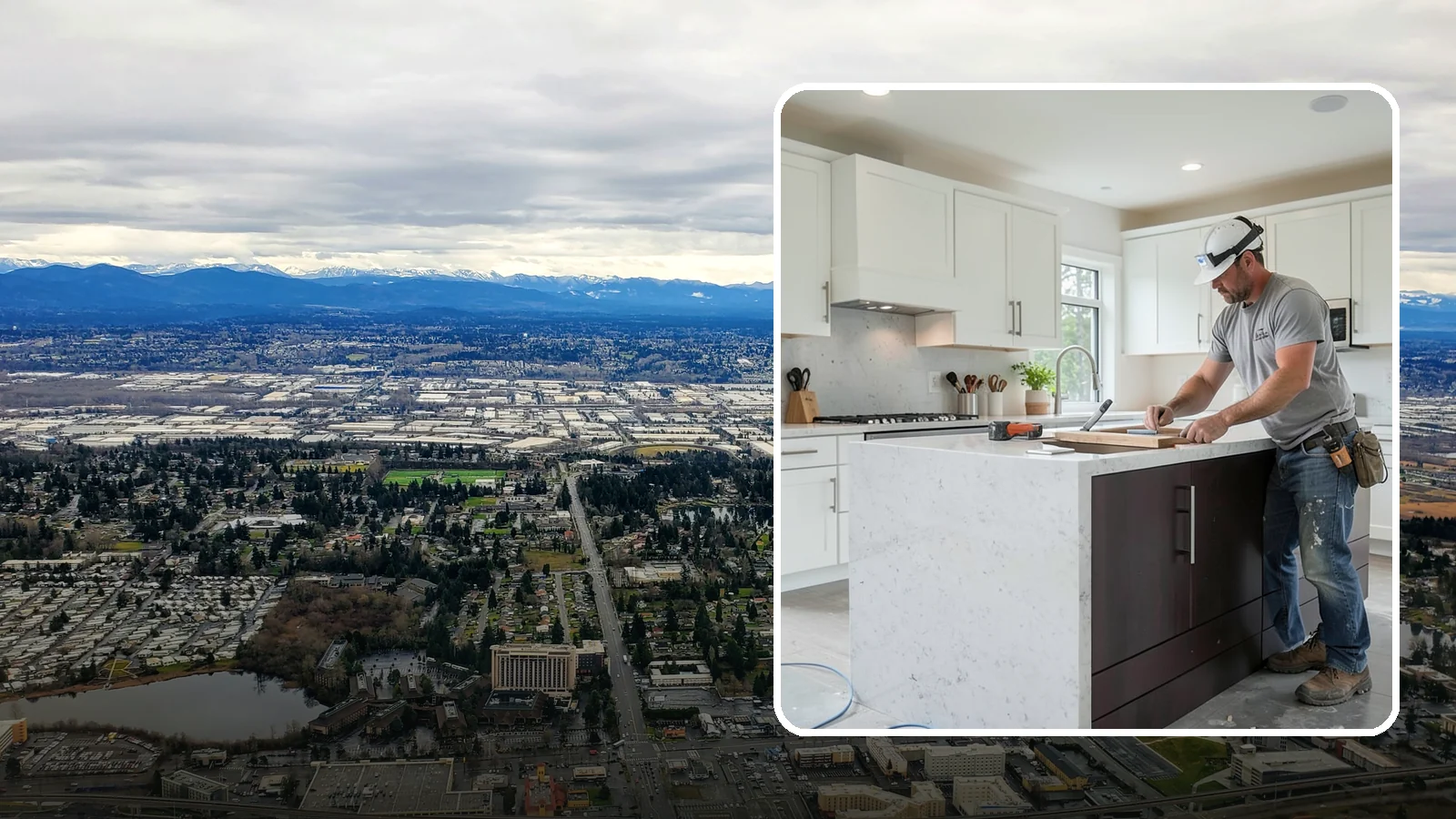 Kitchen Cabinet Installation in SeaTac, King County, WA - Installing level, secure kitchen cabinets that anchor your remodel and stand up to daily Puget Sound living.
