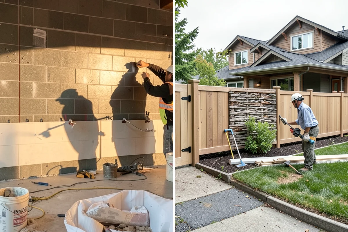 Kitchen Cabinet Installation in Shoreline, King County, WA - Verify layout and mark level lines from the high point