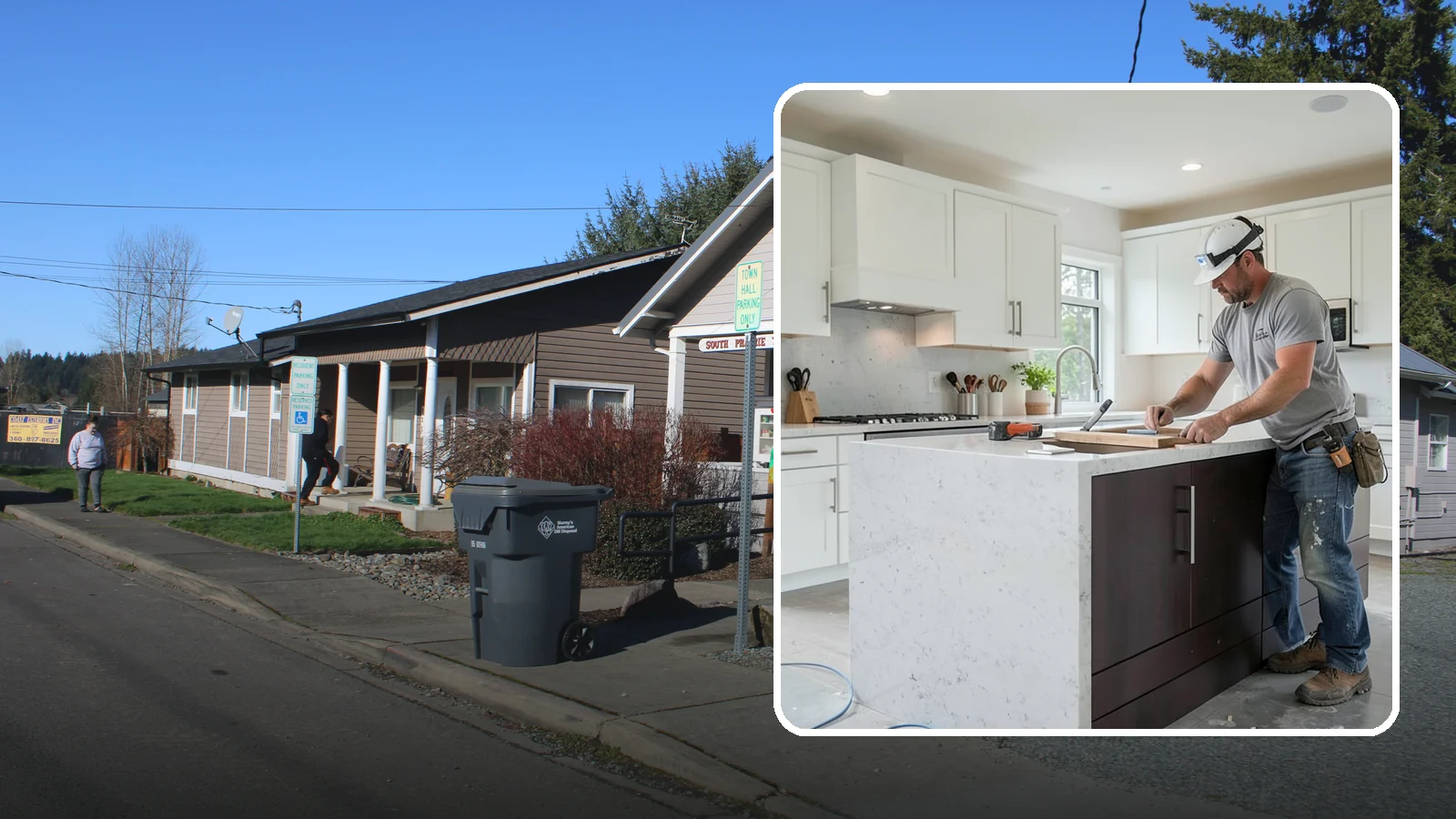 Kitchen Cabinet Installation in South Prairie, Pierce County, WA - Installing level, secure kitchen cabinets that anchor your remodel and stand up to daily Puget Sound living.
