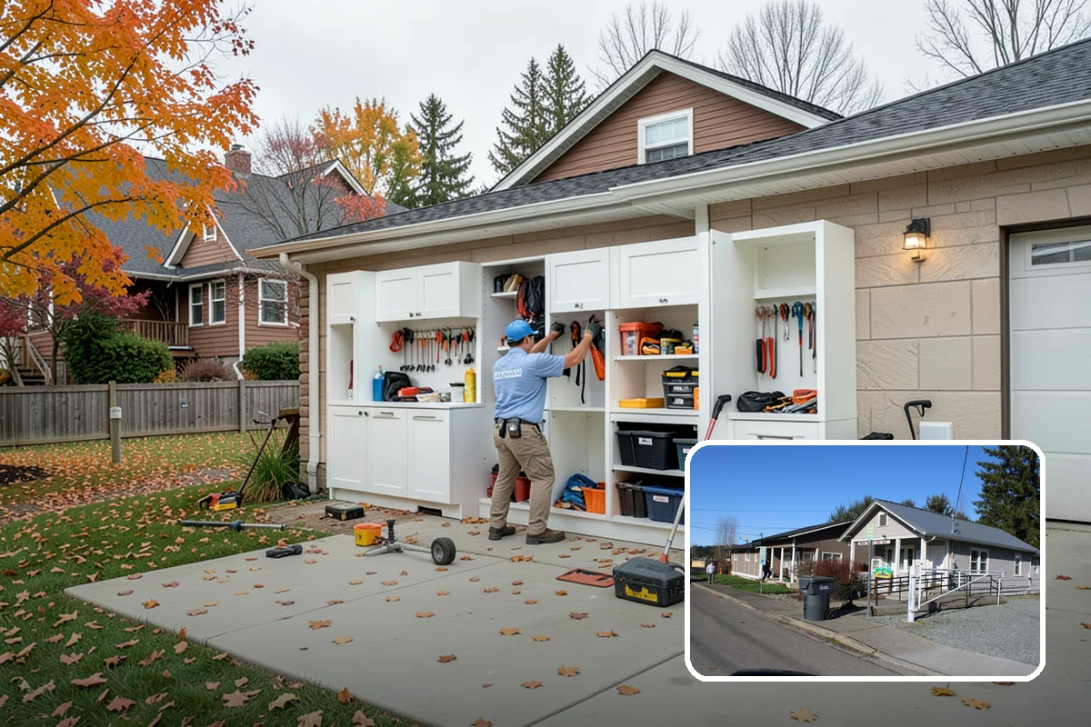 Kitchen Cabinet Installation in South Prairie, Pierce County, WA - Level, plumb boxes for aligned doors and drawers