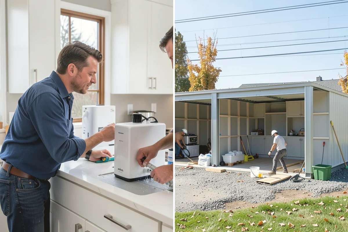Kitchen Demolition in Burien, King County, WA - Shut off and cap electrical, plumbing, and gas